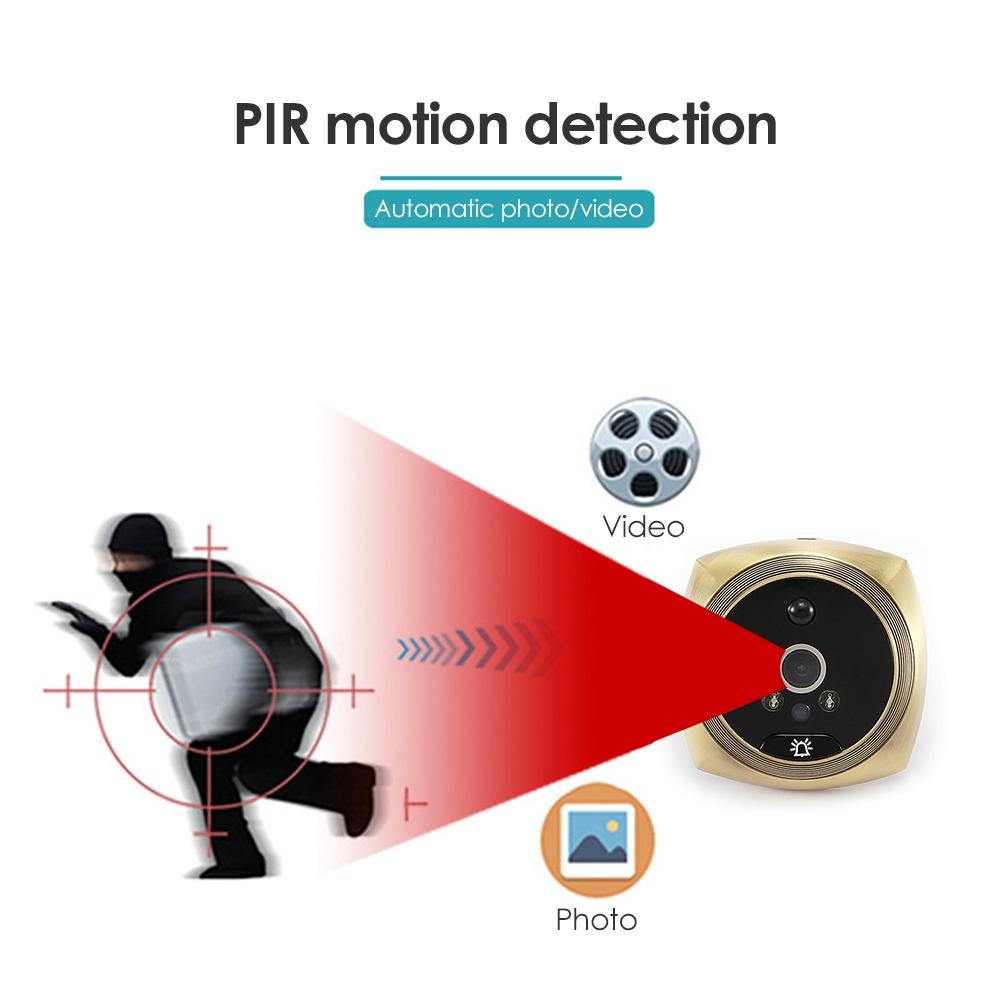 4.3 Screen Video Doorbell With 2.0Mp Resolution - Black 7
