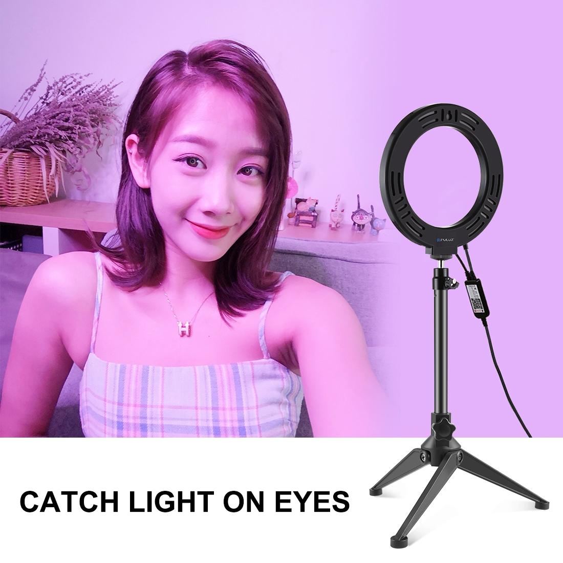 6.2 Rgbw Led Ring Light with Tripod and Remote Control 3