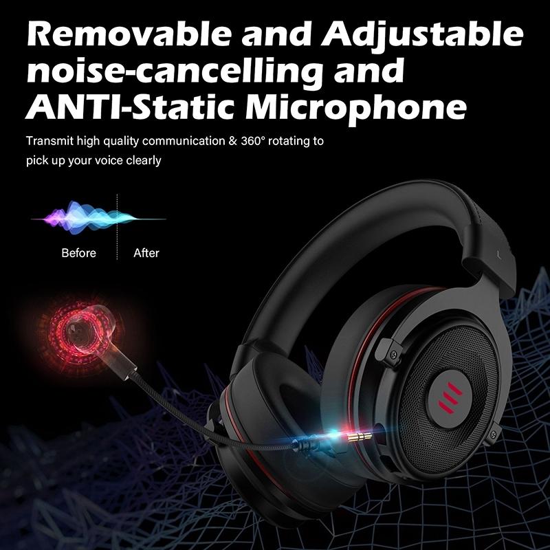 Usb Gaming Headset With 7.1 Surround Sound & Mic 6