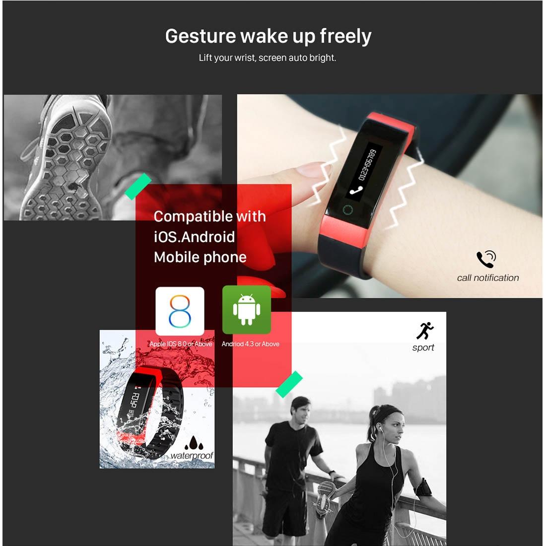 Waterproof Heart Rate Monitor Fitness Tracker 4