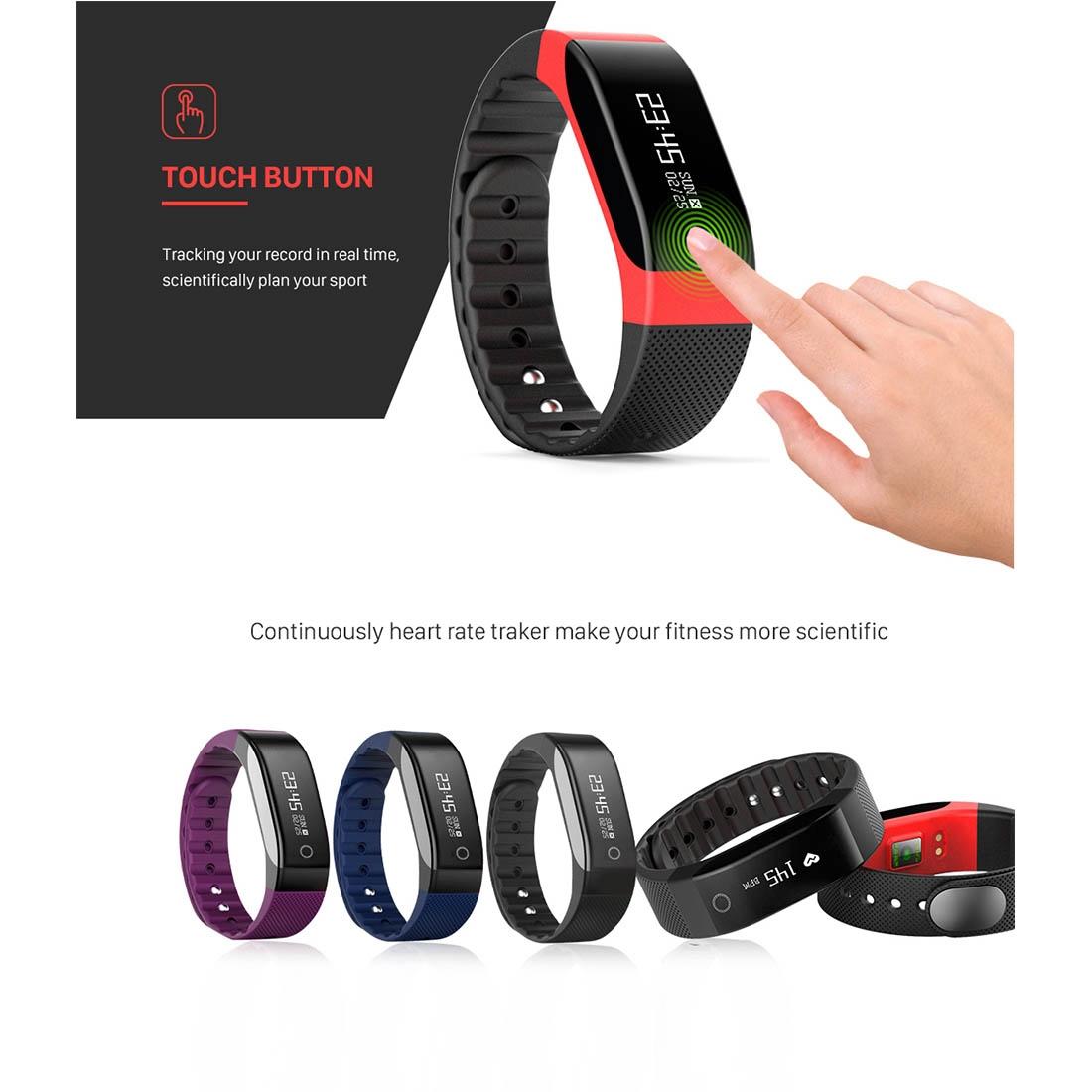 Waterproof Heart Rate Monitor Fitness Tracker 5