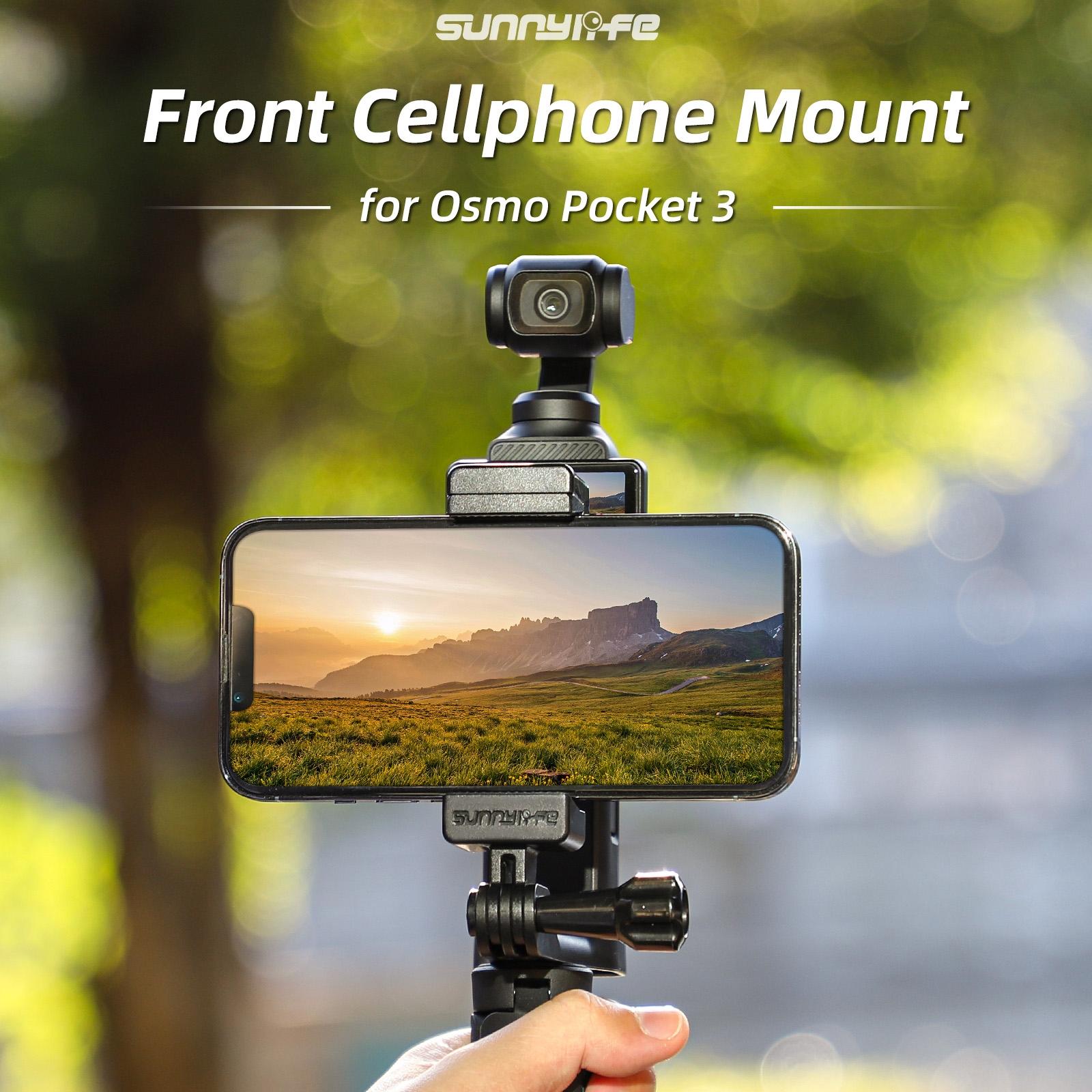 Handheld Tripod Expansion for Dji Pocket 3 - Front Phone Holder Mount 3