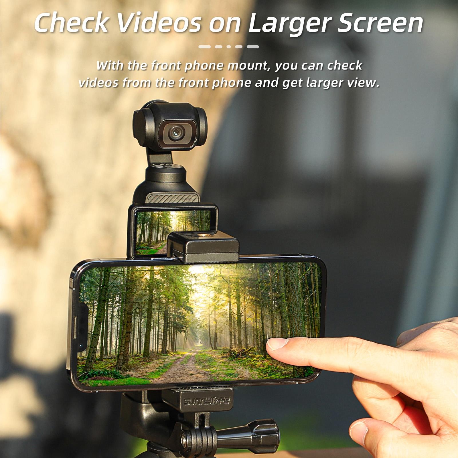 Handheld Tripod Expansion for Dji Pocket 3 - Front Phone Holder Mount 6