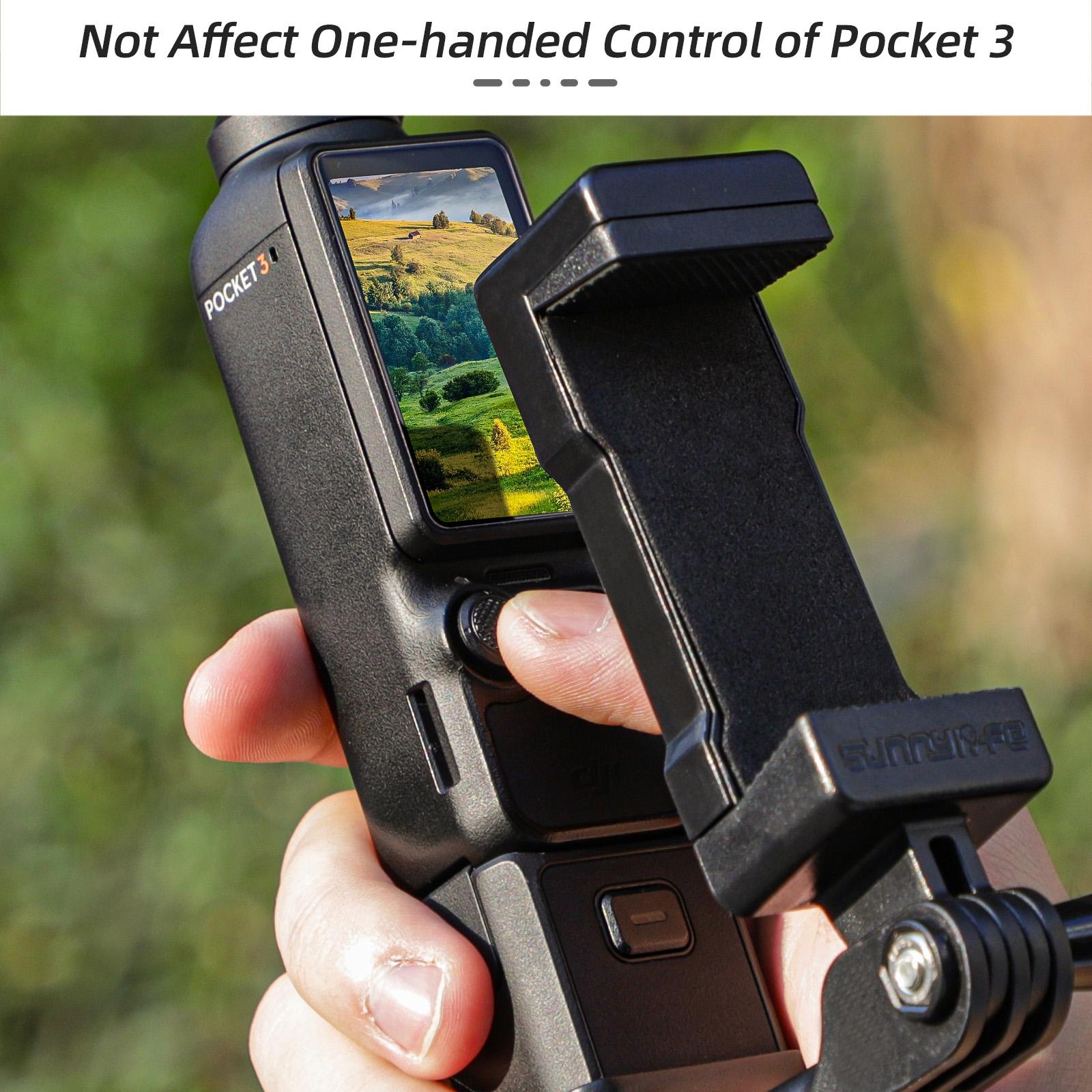 Handheld Tripod Expansion for Dji Pocket 3 - Front Phone Holder Mount 7