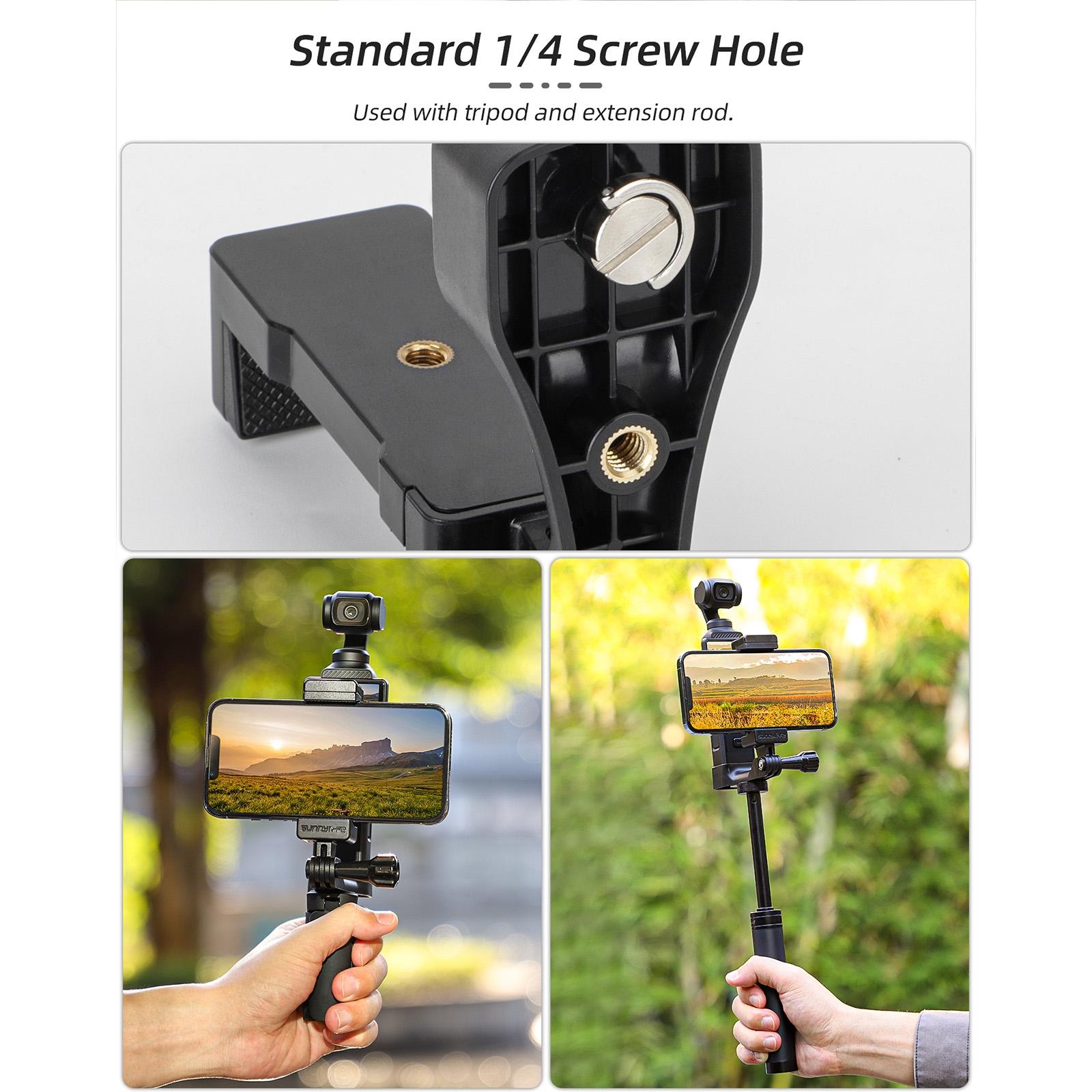Handheld Tripod Expansion for Dji Pocket 3 - Front Phone Holder Mount 8