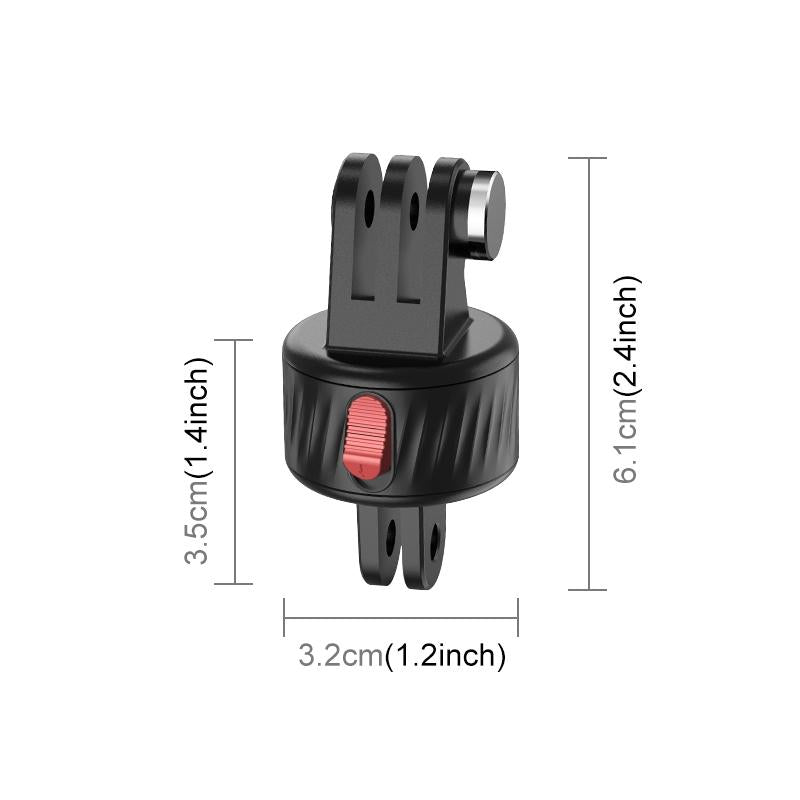 Magnetic Base Action Camera Adapter for Gopro and Action Cameras 3