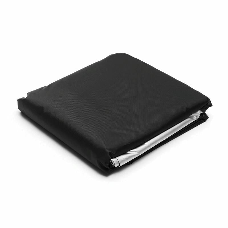 244x244x90cm Waterproof & Dustproof Cover for Bathtub Swimming Pool Table & Chair - Protects from Falling Leaves - Silver 9