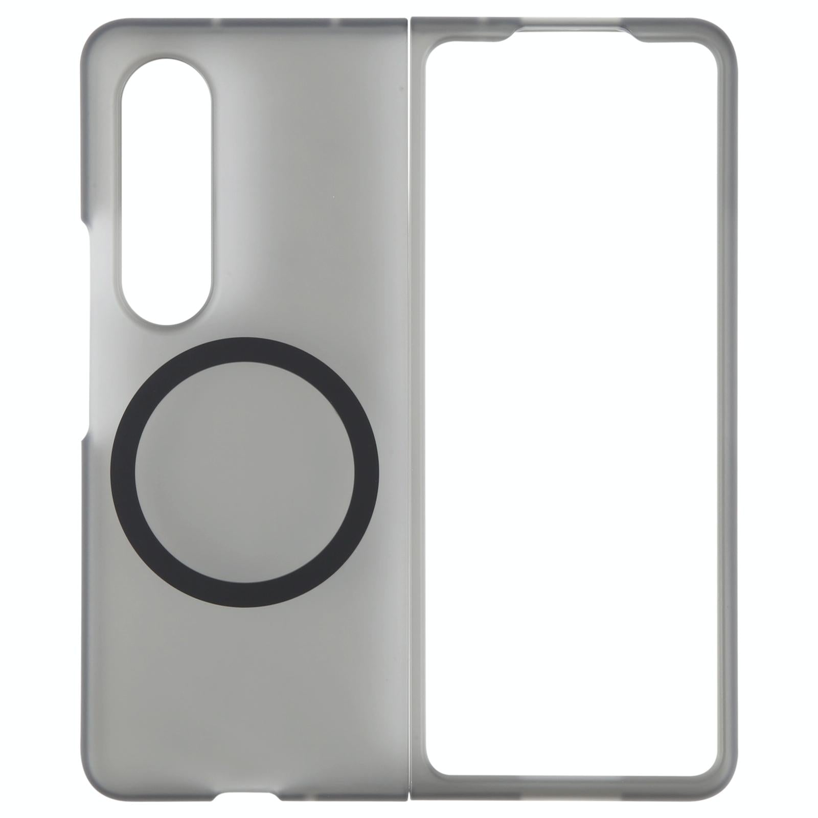 For Samsung Galaxy Z Fold4 5G Shockproof Magsafe Case - Frosted Black 3