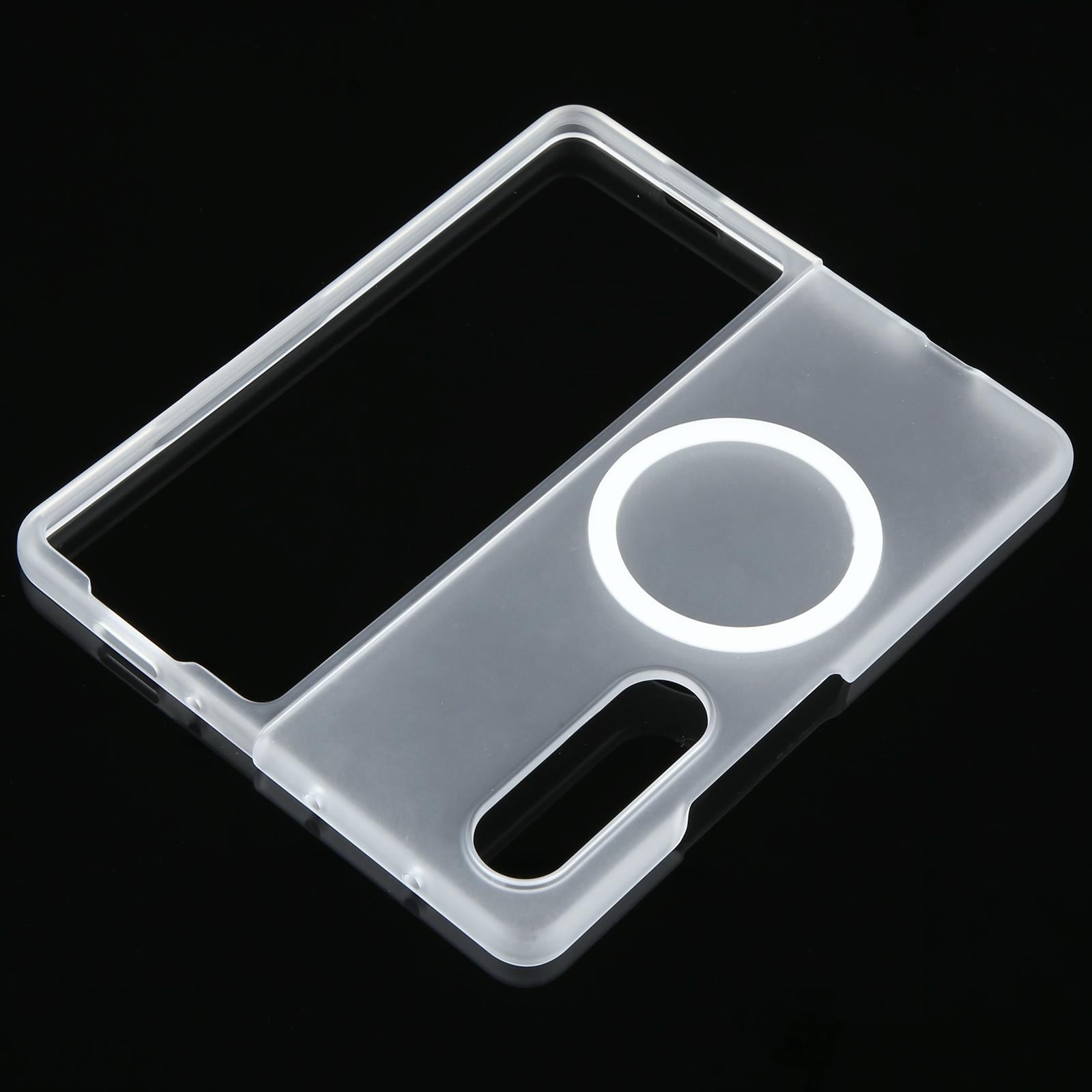 For Samsung Galaxy Z Fold4 5G Shockproof Magsafe Case - Frosted Black 11