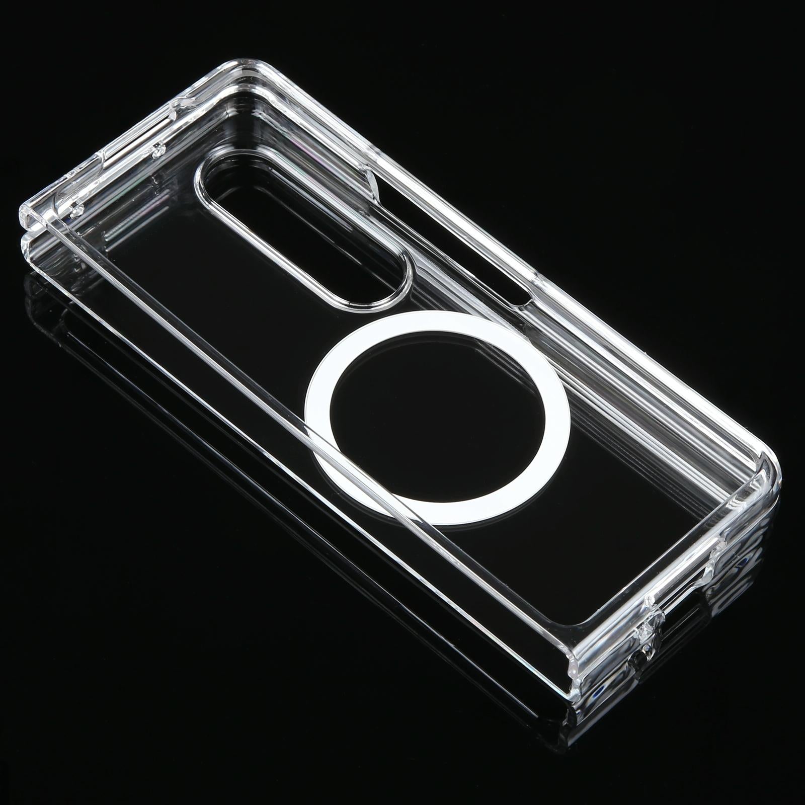 For Samsung Galaxy Z Fold4 5G Shockproof Magsafe Case - Frosted Black 12