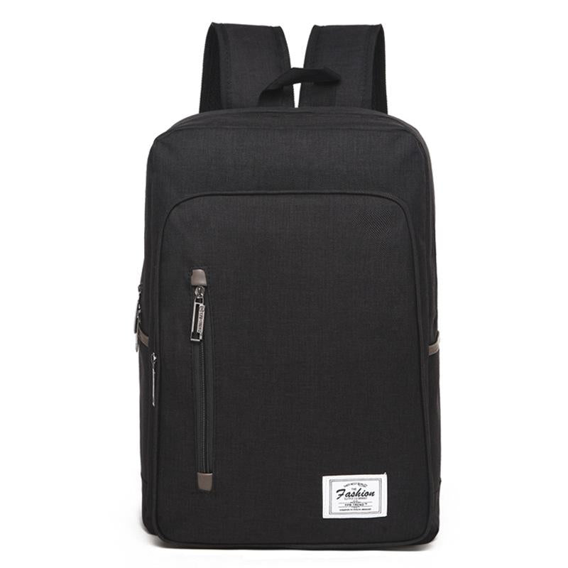 Versatile Oxford Laptop Backpack - Fits 15.6 Macbook Samsung Sony Dell Alienware Chuwi Asus Hp - Black 3