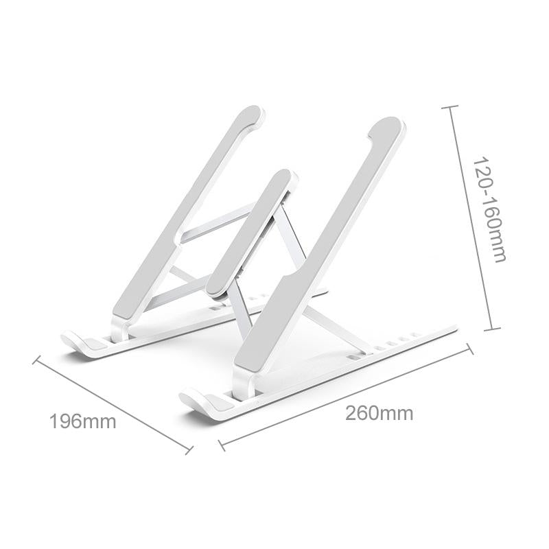 Foldable Laptop Stand for Desktop Cooling and Lifting - Black 3