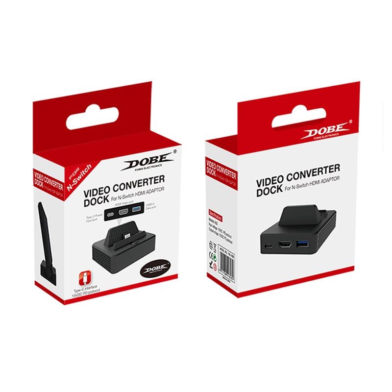 Nintendo Switch Hdmi Dock Charger - Compact Adapter 9