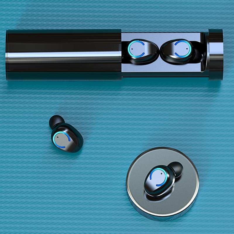 Touch Bluetooth Earphones with Noise Cancelling and Pull-out Charging Box 10