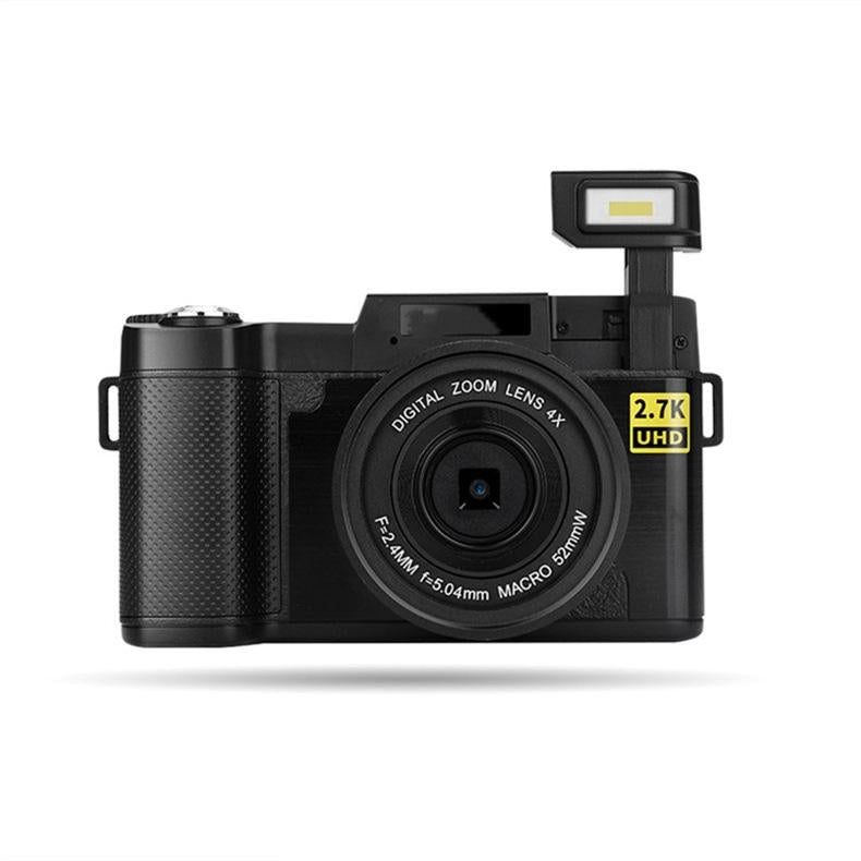3.0 Flip Screen Vlog Camera with 4x Zoom - Black 3