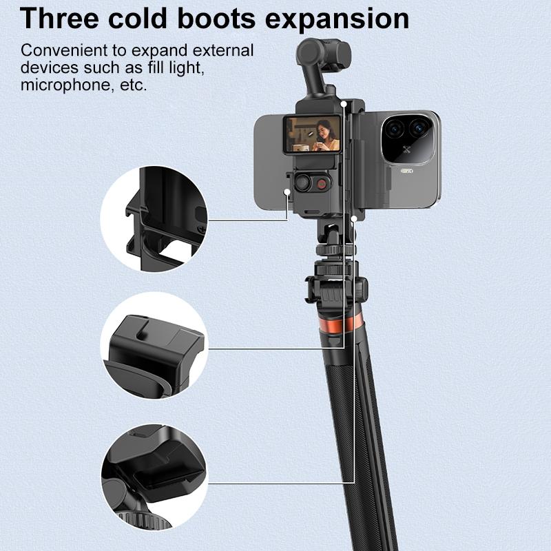 Protective Frame For Dji Osmo Pocket 3 Phone Clamp & Tripod Compatible 5