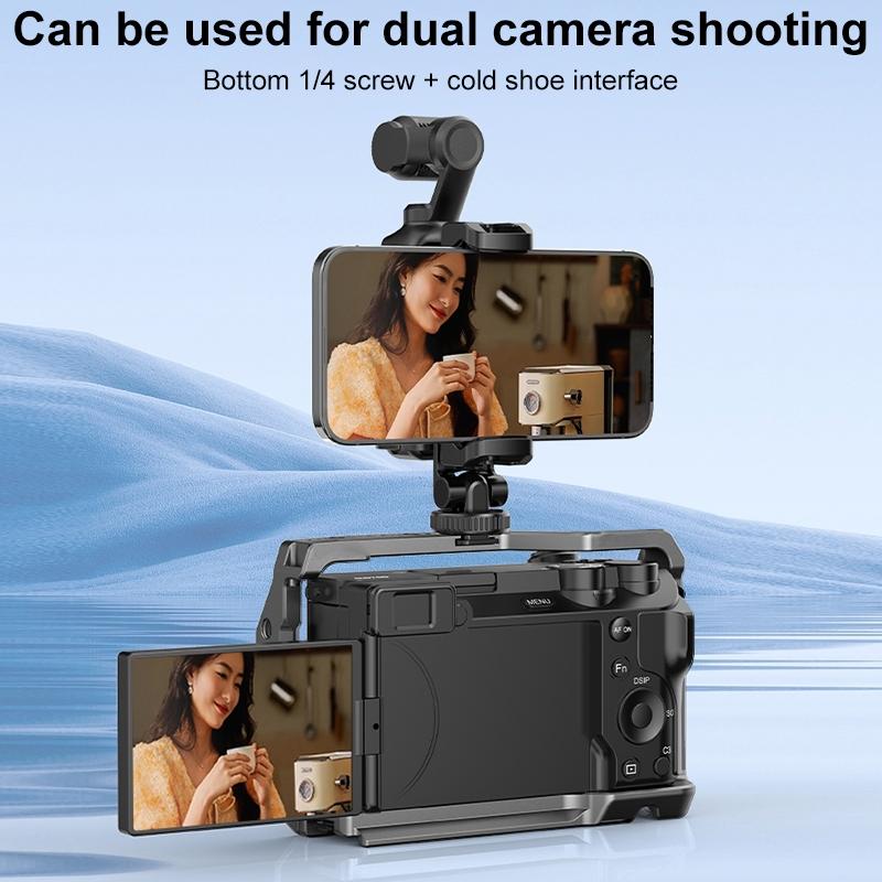 Protective Frame For Dji Osmo Pocket 3 Phone Clamp & Tripod Compatible 6