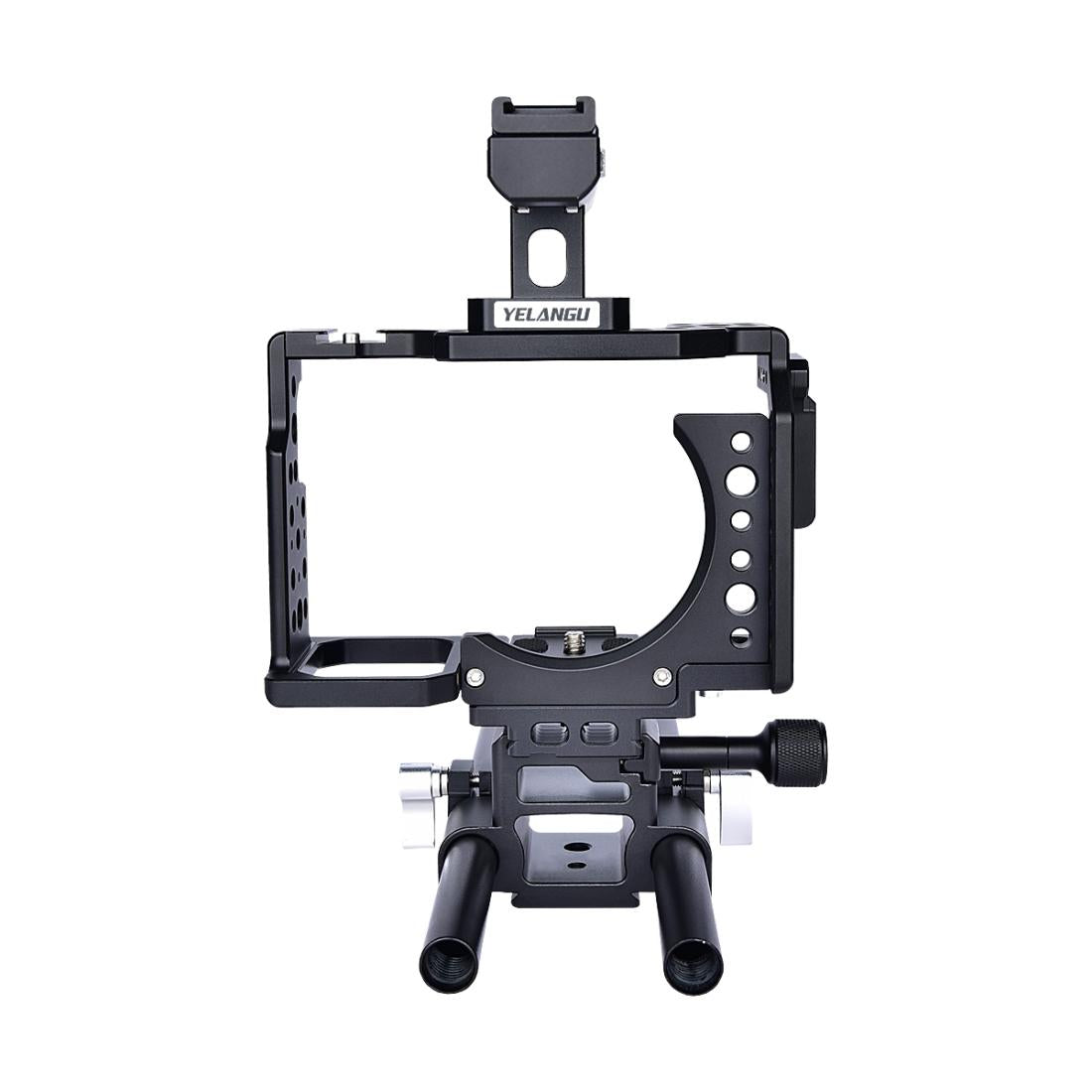 Camera Cage Stabilizer For Video - Black for Sony A7 11