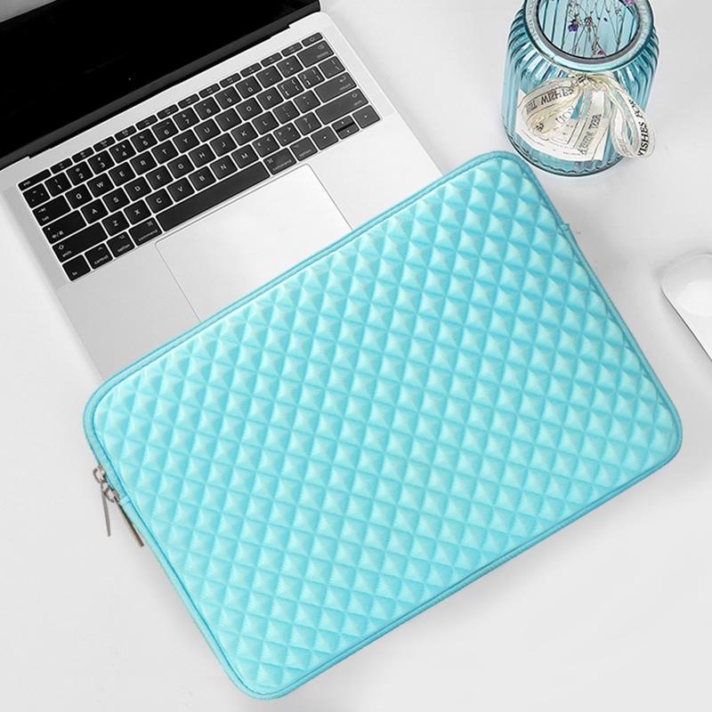 12-13 Inch Diamond Texture Laptop Liner Bag In Black - Lb0146B 6