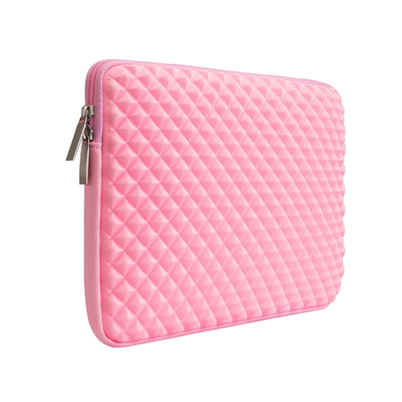 12-13 Inch Diamond Texture Laptop Liner Bag In Black - Lb0146B 10