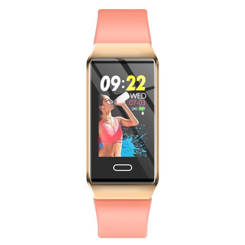 Waterproof Smart Bracelet With Tft Screen - 6 Inches - Black 3