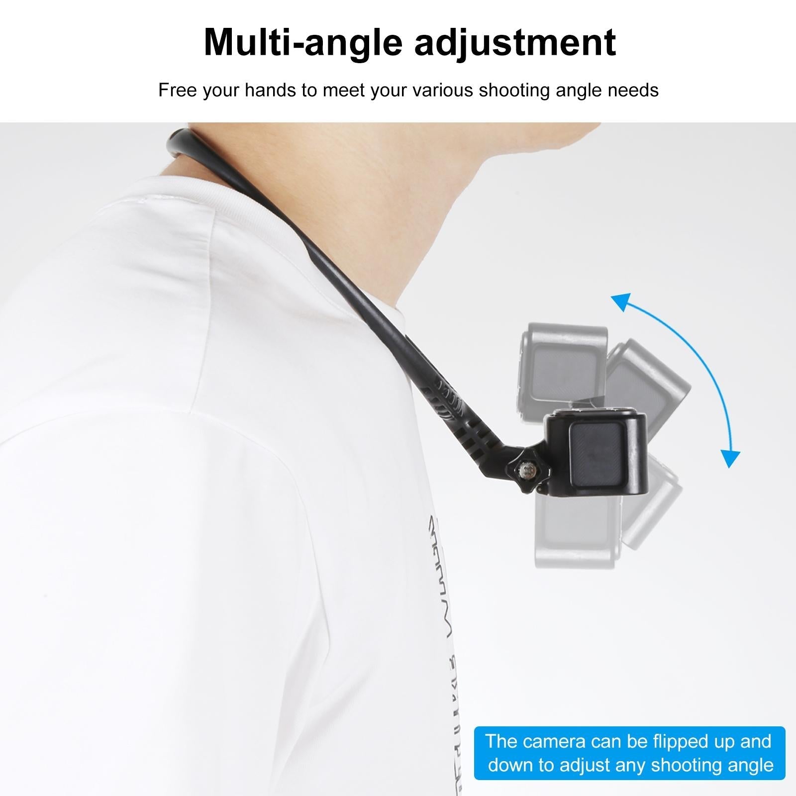 Flexible Gopro Mount for Action Cameras - Adjustable 5