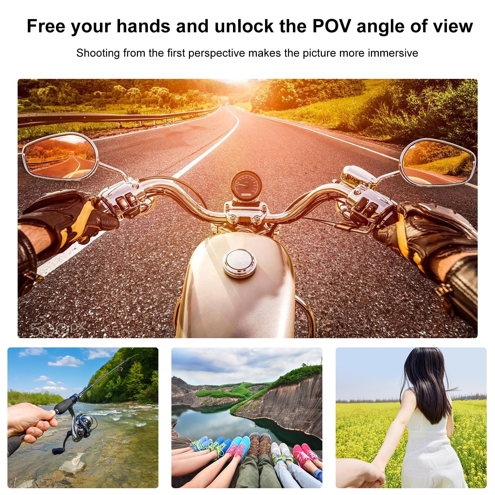 Flexible Gopro Mount for Action Cameras - Adjustable 6