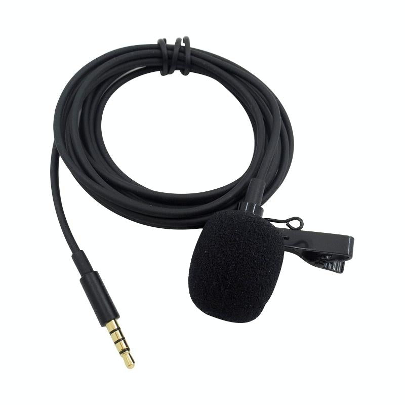 Clip-On Lavalier Microphone For Mobile Phones - 2.5M - Black 3