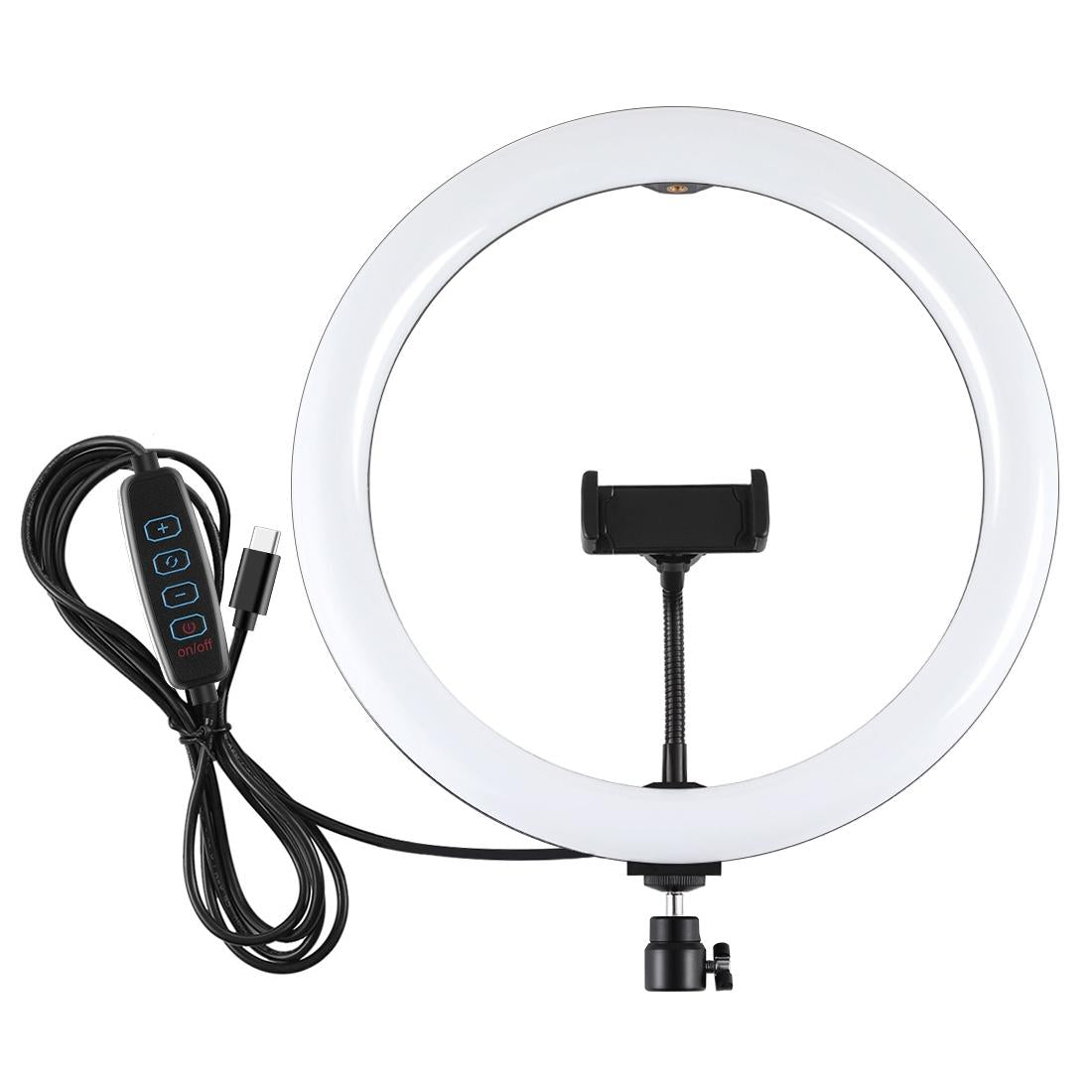 11.8 Dual Colour Led Ring Light with Phone Clamp - 3 Modes 3