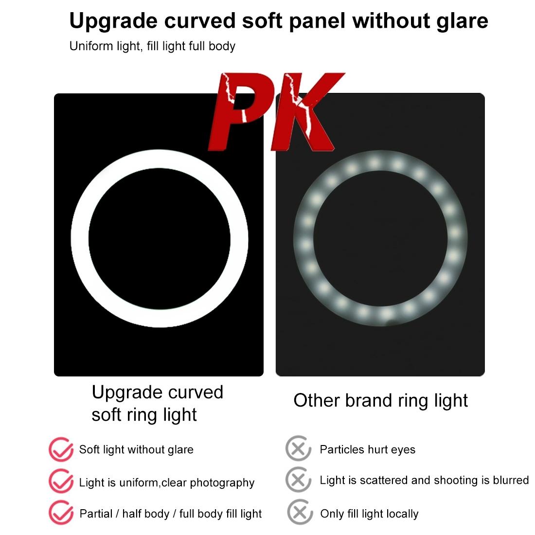 10.2 Dual Phone Tripod with Usb Ring Light & Remote 11