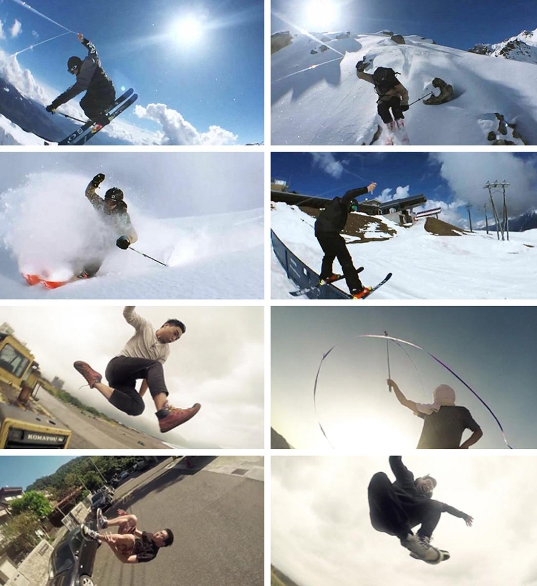 360 Degree Selfie Mount for Action Cameras with Flex Clamp 8