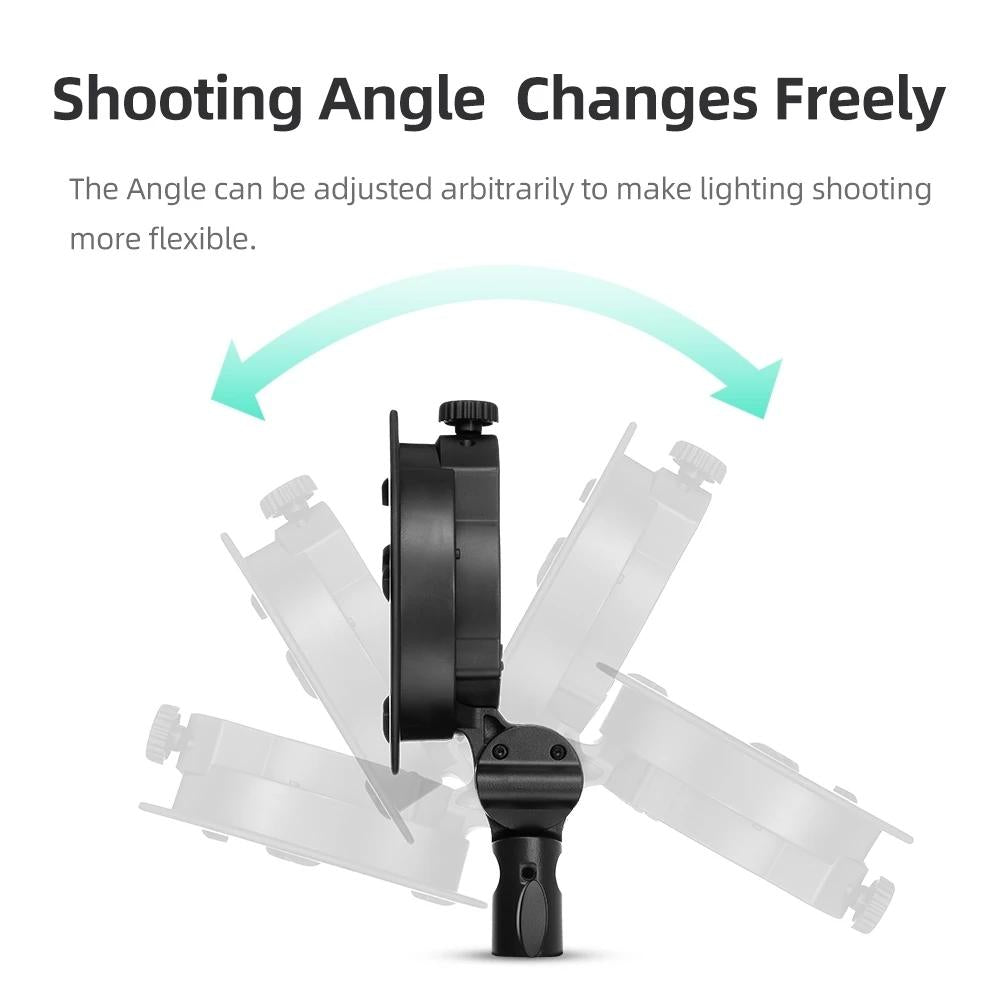 Universal S-Type Flash Bracket For Bowens Mount - Black 4
