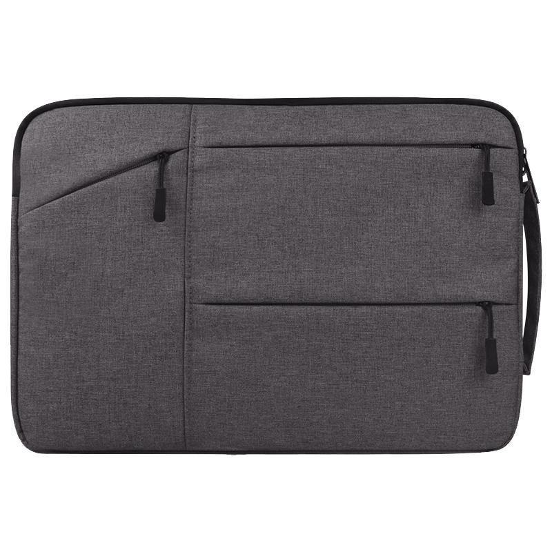 12 Laptop / Tablet Bag with Multiple Pockets - Portable & Durable - Black 15