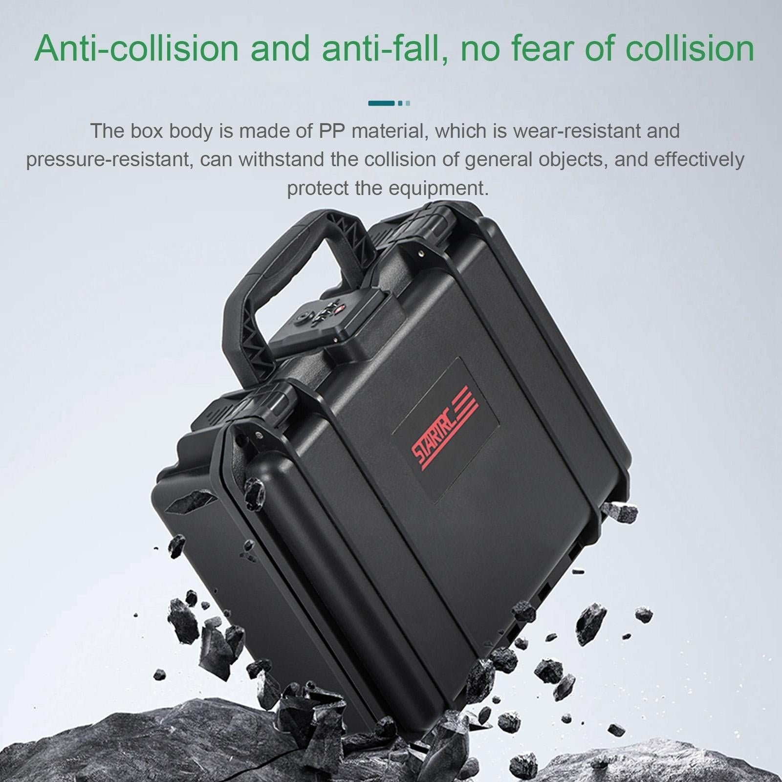 Waterproof Tsa Lock Suitcase For Dji Osmo Pocket Black 6