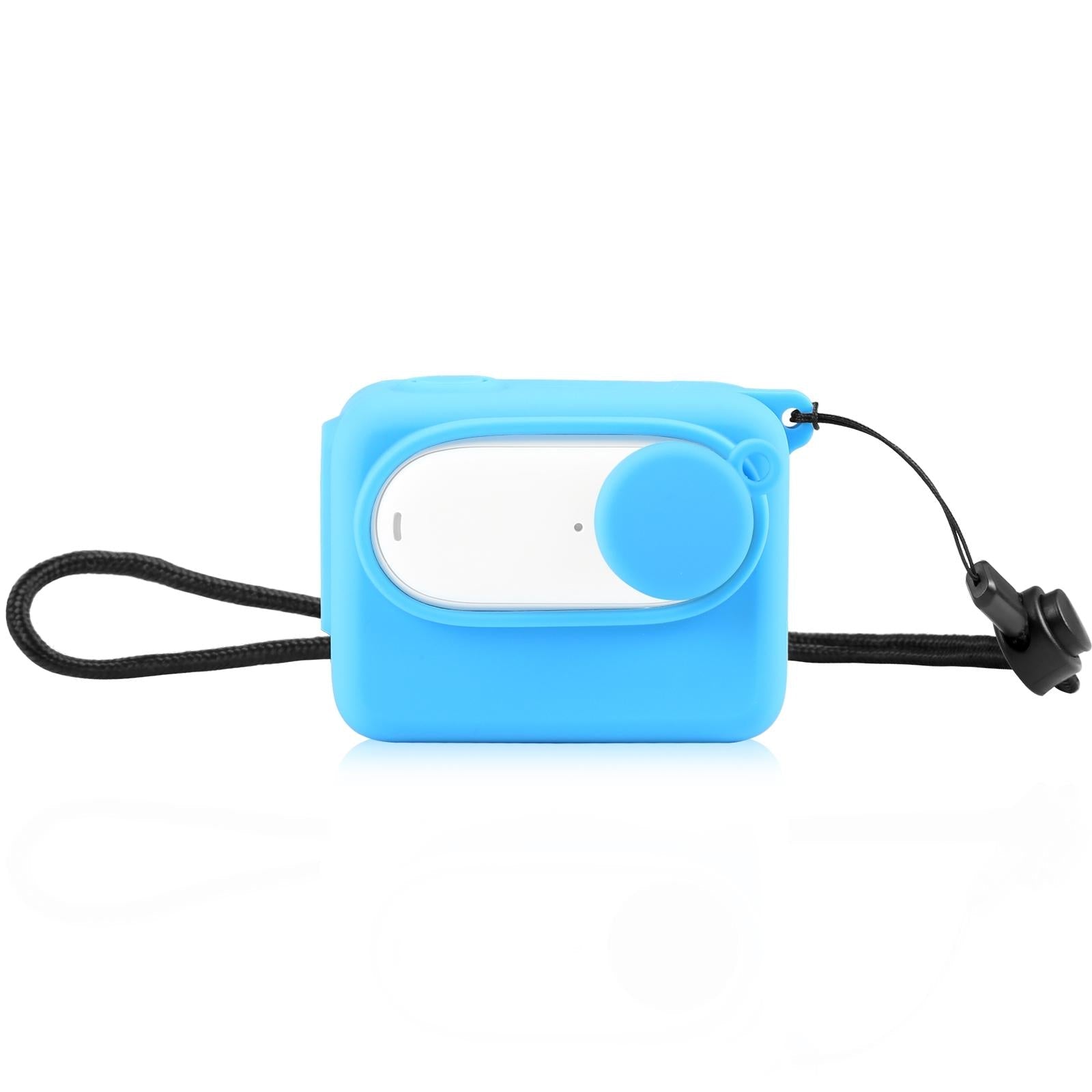Insta360 Go 3 Charging Case with Silicone Cover Lens Cap and Strap - Black 10