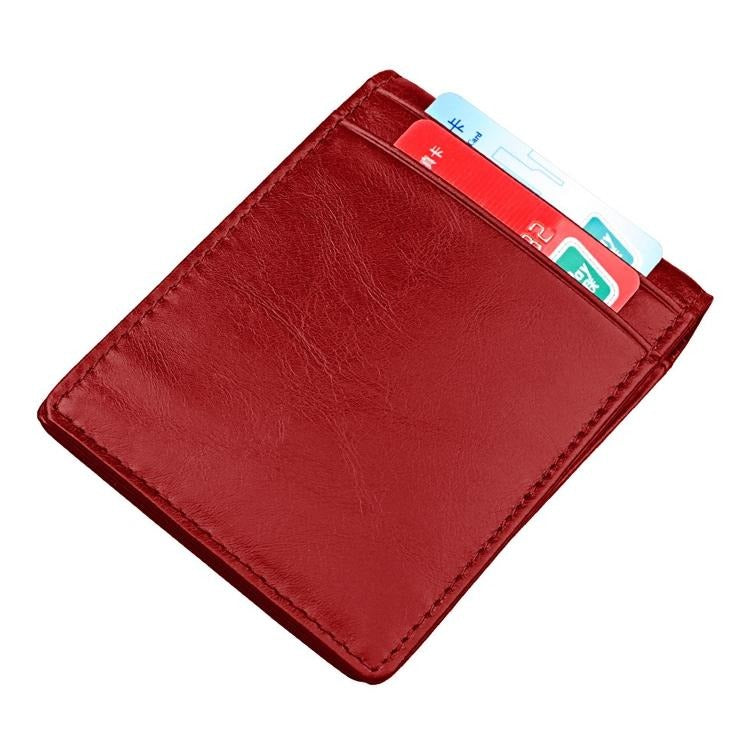 Anti-magnetic Leather Rfid Wallet - Sleek & Secure - Black 9