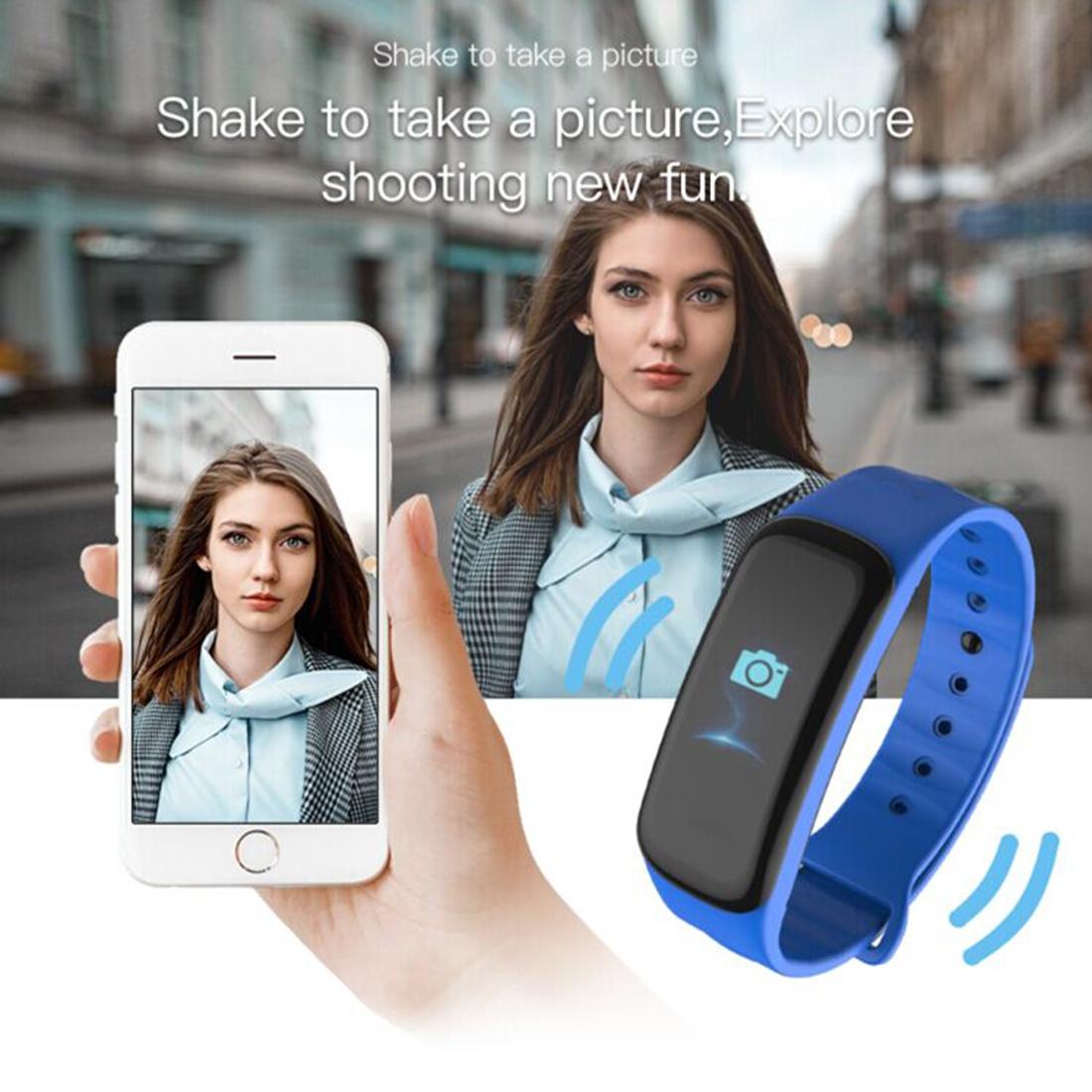 Bluetooth Fitness Tracker With Heart Rate & Sleep Monitor - Waterproof - Black 7