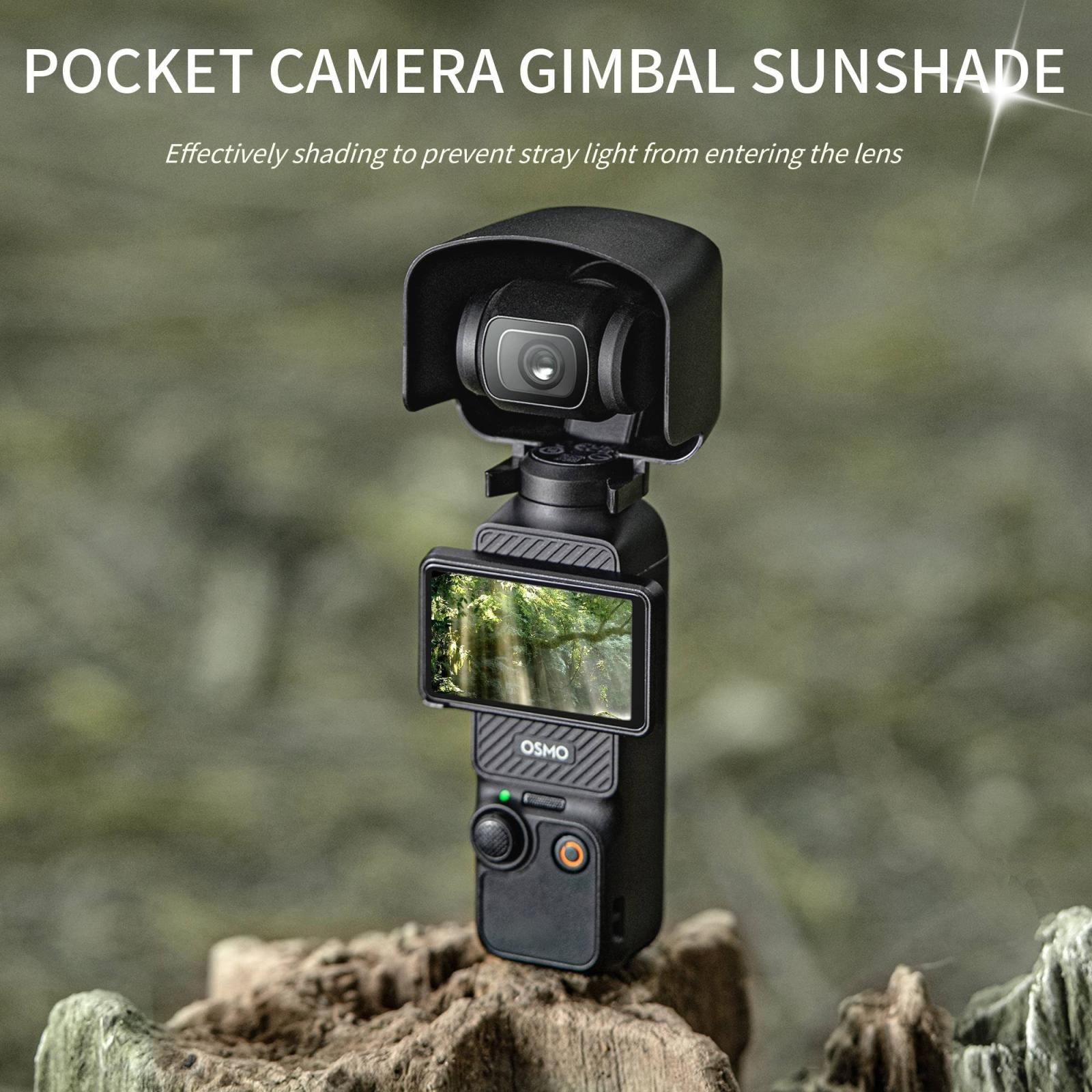 Universal 2-in-1 Gimbal Sunshade for Dji Pocket 3 4
