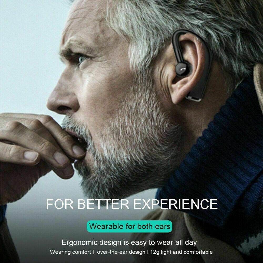 Wireless Business Sports Bluetooth Earphones - Fast Charging Bluetooth 5.0 - Black 11