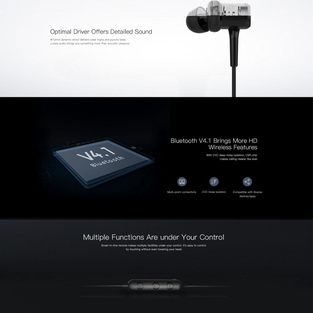 Qcy M1c Wireless Sports Earphones with Bluetooth and Mic 5