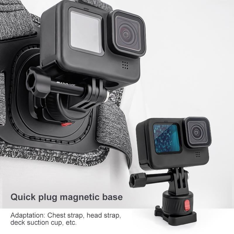 Universal Action Camera Mount Adapter - Compact and Versatile 3