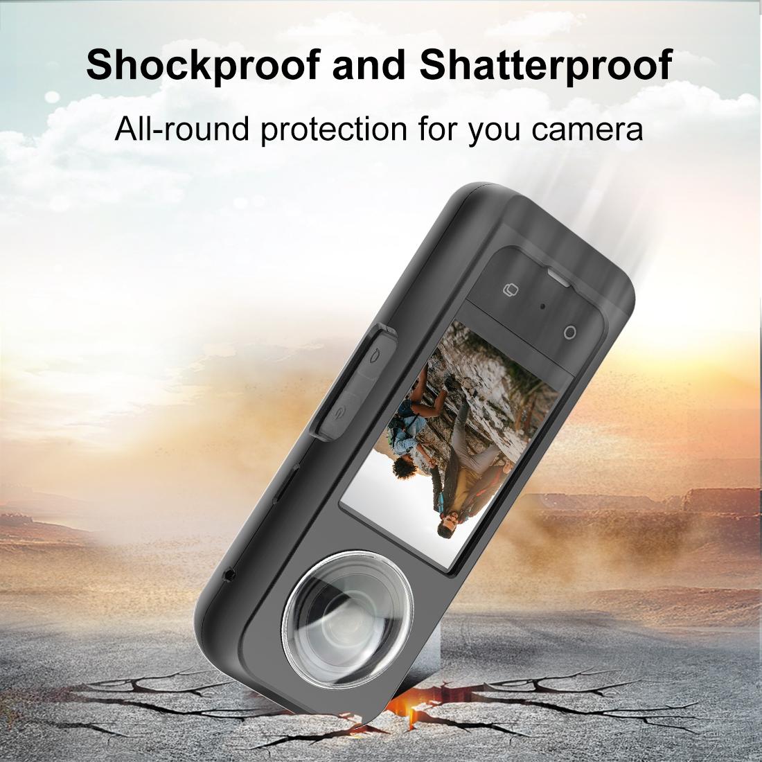 Metal Protective Cage for Insta360 X3 with Lens Protector 5