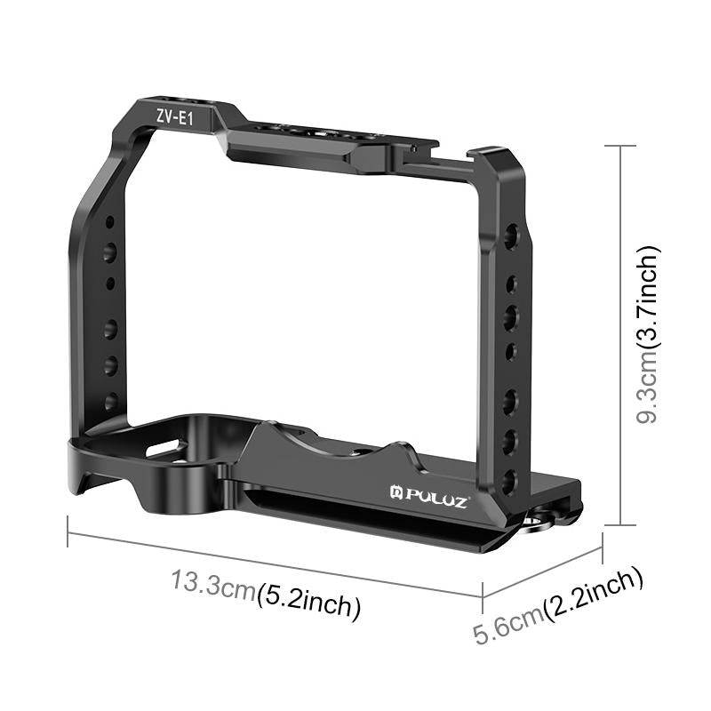 Aluminum Camera Cage For Sony Zv-E1 Stabilizer - Black 3