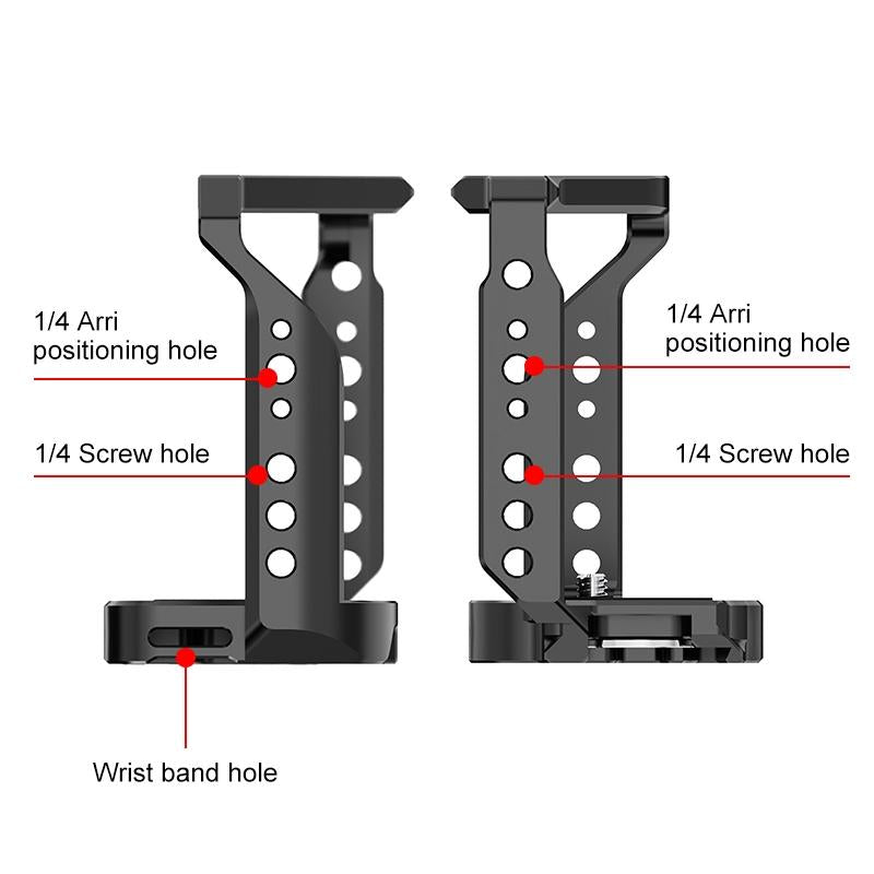 Aluminum Camera Cage For Sony Zv-E1 Stabilizer - Black 5