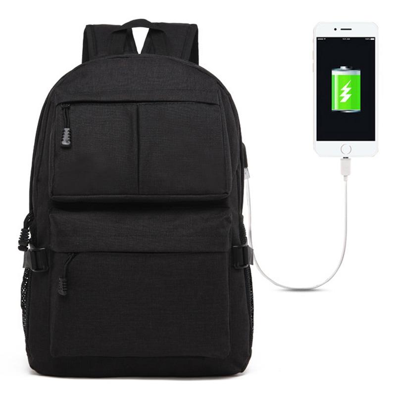 Multi-function Laptop Backpack with Usb Port - Fits 15.6 Macbook Samsung Sony Dell Alienware Chuwi Asus Hp - 46x32x12cm - Black 3
