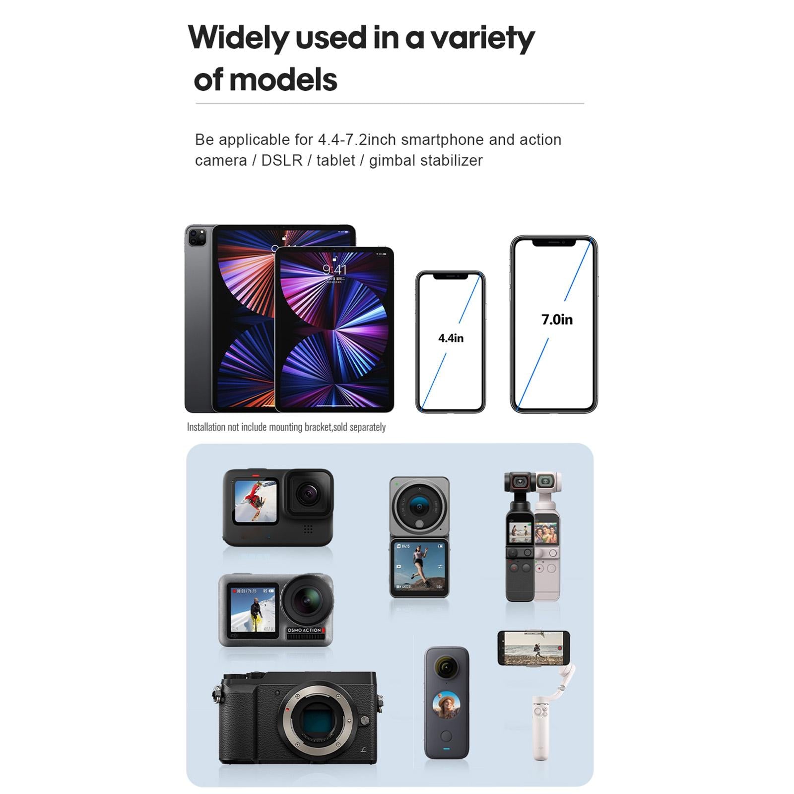 Triangle Suction Cup Mount - Strong Direction 7