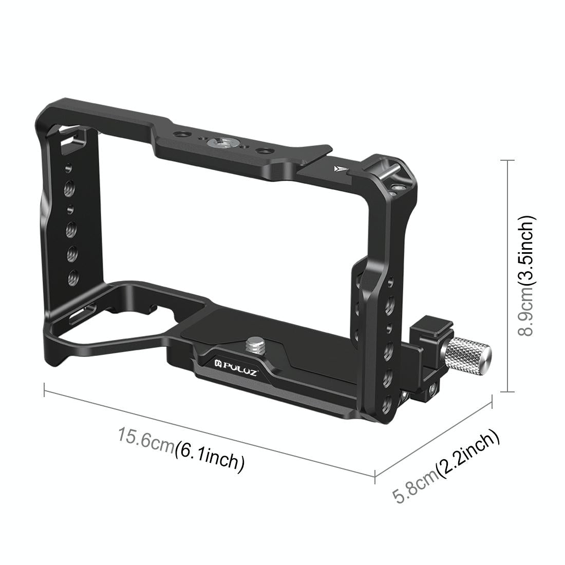 Metal Camera Cage Stabilizer - Black for Sony A7Cm2 / 7C Ii / 7Cr 3