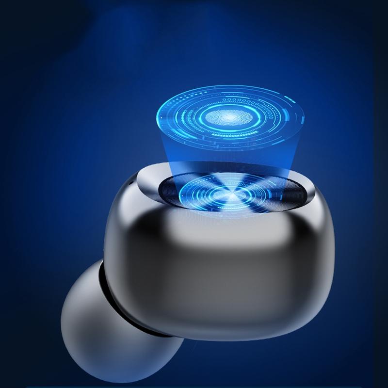 Wireless Noise-cancelling Earbuds with Charging Case 11