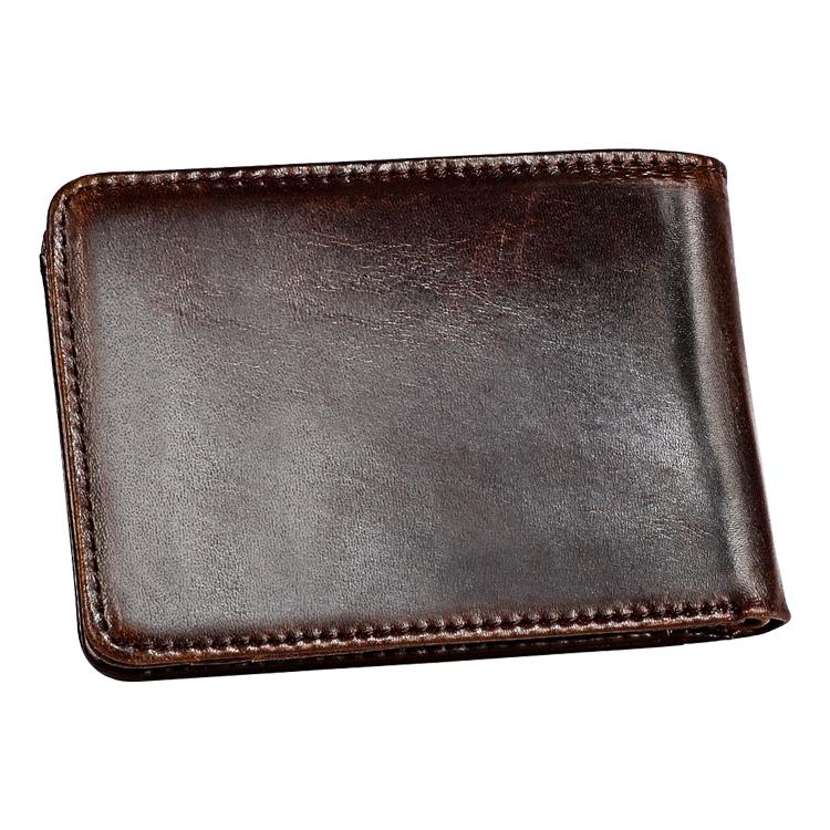 Leather Rfid Billfold Wallet - Mini Size - Black 13
