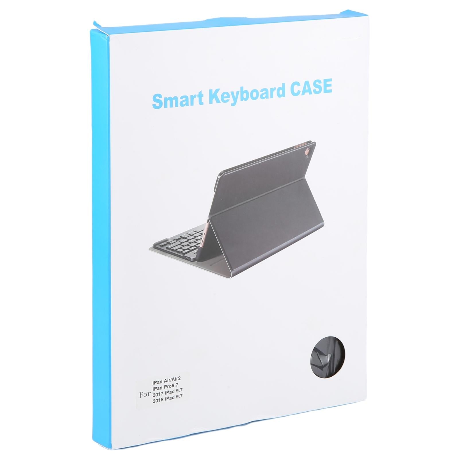 Smart Bluetooth Keyboard & Leather Tablet Case For Ipad Pro 9.7 / Air 2 - Black 11